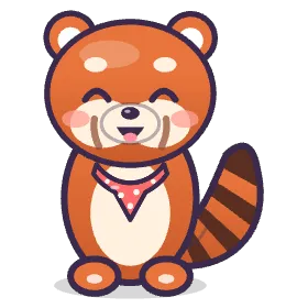 Sporty Red Panda