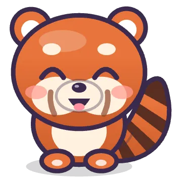 A baby Red Panda