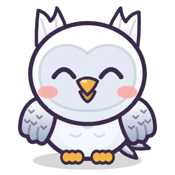 A baby Snow Owl